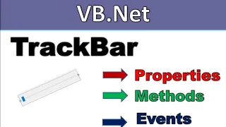 Trackbar control in vb net properties methods and events