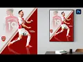 Soccer Poster Design in Photoshop - Photoshop Tutorial