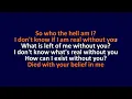 Stabbing Westward - Shame - Karaoke Instrumental Lyrics - ObsKure