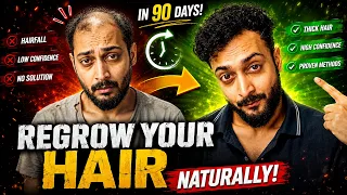 5 Steps to Stop Hairfall in 10 Days 🤯| SAVE YOUR HAIR Naturally| Logical Masterji