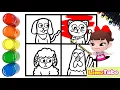 How to draw animal farm friends Easy drawing and coloring for kids Limetube Magic Drawing