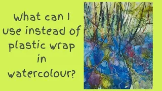 Download What can I use instead of plastic wrap in watercolour And using tissue paper as a creative surface MP3