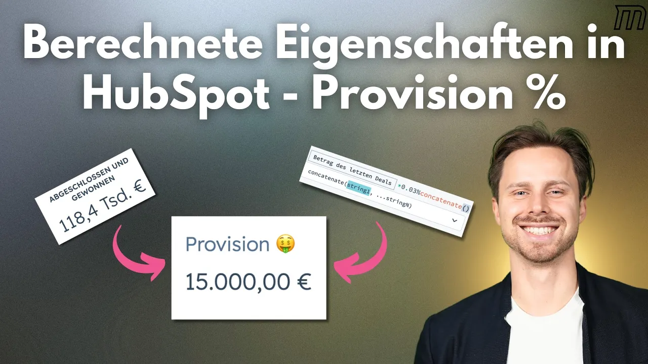 Provisionsabrechnung in HubSpot: Provision richtig berechnen
