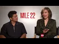 Lauren Cohan and Iko Uwais Talk Shooting Mile 22