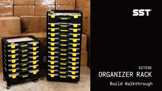 Harbor Freight Storage Bin Rack - Assembly Walkthrough