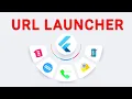 Flutter URL Launcher Opening URLs in Web Browser and In App WebView