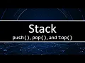 C Stack s push pop and top