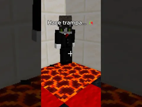DESCUBRÍ a mi AMIGO HACIENDO TRAMPA en Minecraft #minecraft #shorts