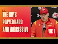 Andy Reid The guys played hard and aggressive Week 1 Press Conference