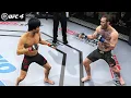 UFC 4 Bruce Lee vs Conor McGregor Epic Gameplay