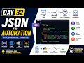 Day 32 JSON for Automation How Python REST APIs JSON Work Together