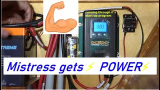 Mistress gets ⚡POWER⚡! Ep.124 Building my steel sailing yacht