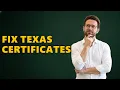 How Can I Correct Errors on a Birth or Death Certificate in Texas