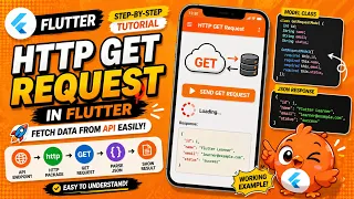 FLUTTER ANDROID HTTP GET REQUEST TUTORIAL