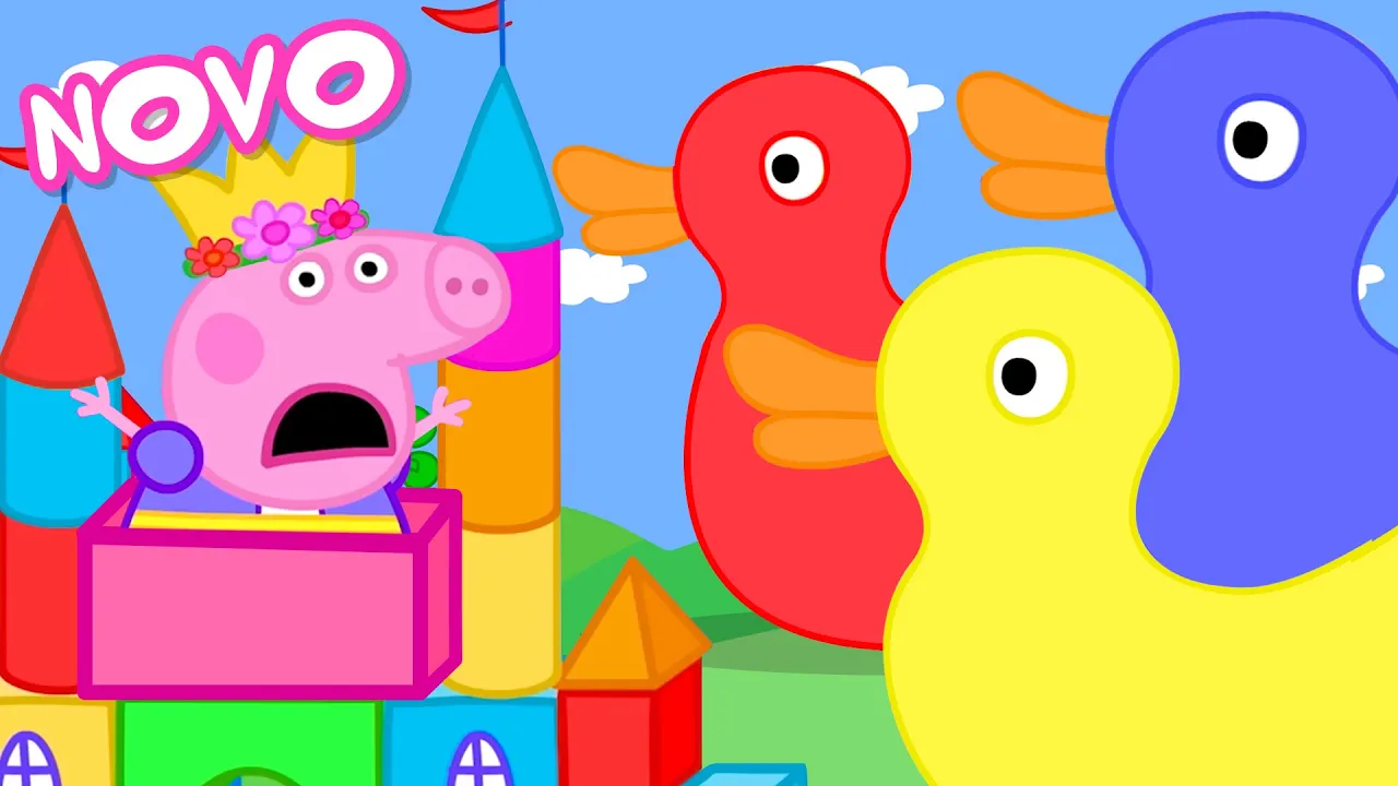 Peppa Pig Português Brasil | Patos Gigantes na Cidade Miniatura | NOVO Contos da Peppa Pig