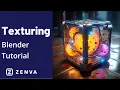 Applying TEXTURES in Blender - Tutorial