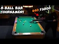 DOMINATION by a 640 Fargo Player 8 ball Tourney on a Bar Box