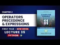2 13 Python Operators Precedence Expression Explained - PTB New Book