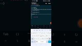 two dimensional array in C