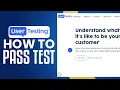 How To Pass UserTesting Test Step By Step Walkthrough