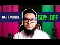 50 OFF Gap Factory Promo Code - Gap Factory Coupon Code