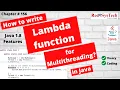 Java Lambda Expressions in Java 8 Hands-on Coding Tutorial Eclipse Examples Java Red9SysTech