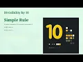 Tests of Divisibility