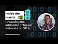 Inside the Matrix How does matrix multiplication work inside GPUs