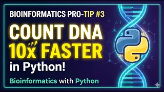 Bioinformatics Pro-Tip Count DNA 10x Faster in Python