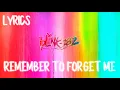 Blink-182 - Remember To Forget Me (Lyrics)