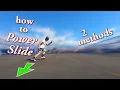 how to Power Slide on inline skates - how to slide to a stop