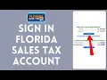 How to Sign In to Florida Sales Tax Account 2024 Login to Florida Sales Tax Account