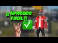 Como JUGAR FREE FIRE a 3 DEDOS en 2024 - MUY FACIL