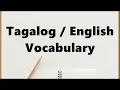 Download Lagu Tagalog/English Vocabulary, Part 108