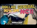 DOLLAR GENERAL NCI 90 OFF ITEMS FOR 30 CENTS MARCH 2026 YOU WON T BELIEVE THESE PRICES