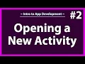 How to make a button open a new activity How to change to a new activity in Android Studio