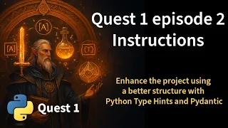 Q1EP2a Refactor Your API with Python Type Hints Annotated Pydantic