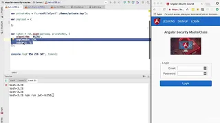 7 Creating a JWT User Session Setting Subject and Expiration