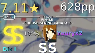 osu!catch RD (Div I) | Yeuryx2 | 7.11⭐kamome sano - FIN4LE ~Shuushisen no Kanata e~ [FINAL] SS 628pp