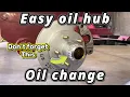 How To Change Hub Oil on Trailers Hub oil change