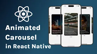 React Native Animated Carousel Tutorial FlatList Image Slider Swiper