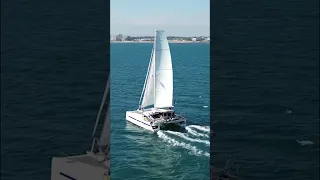 Check out the full TRM 43 tour on our YouTube channel! #catamaransailing #catamaran #yachtdesign