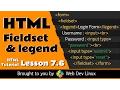 HTML Tutorial - Chapter 7 6