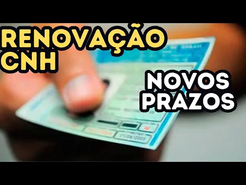 Download MP3 RENOVAÇÃO DA CNH: NOVOS PRAZOS