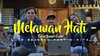 Download MELAWAN HATI - FIERSA BESARI COVER AKUSTIK MP3