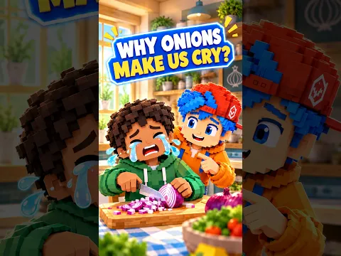 Why Do Onions Make You CRY?! 🧅😭 #shorts