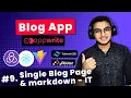 Convert Markdown To Html Full Stack React Router v7 Responsive UI