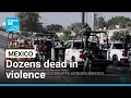 Dozens dead in Mexico violence after drug kingpin El Mencho killed FRANCE 24 English