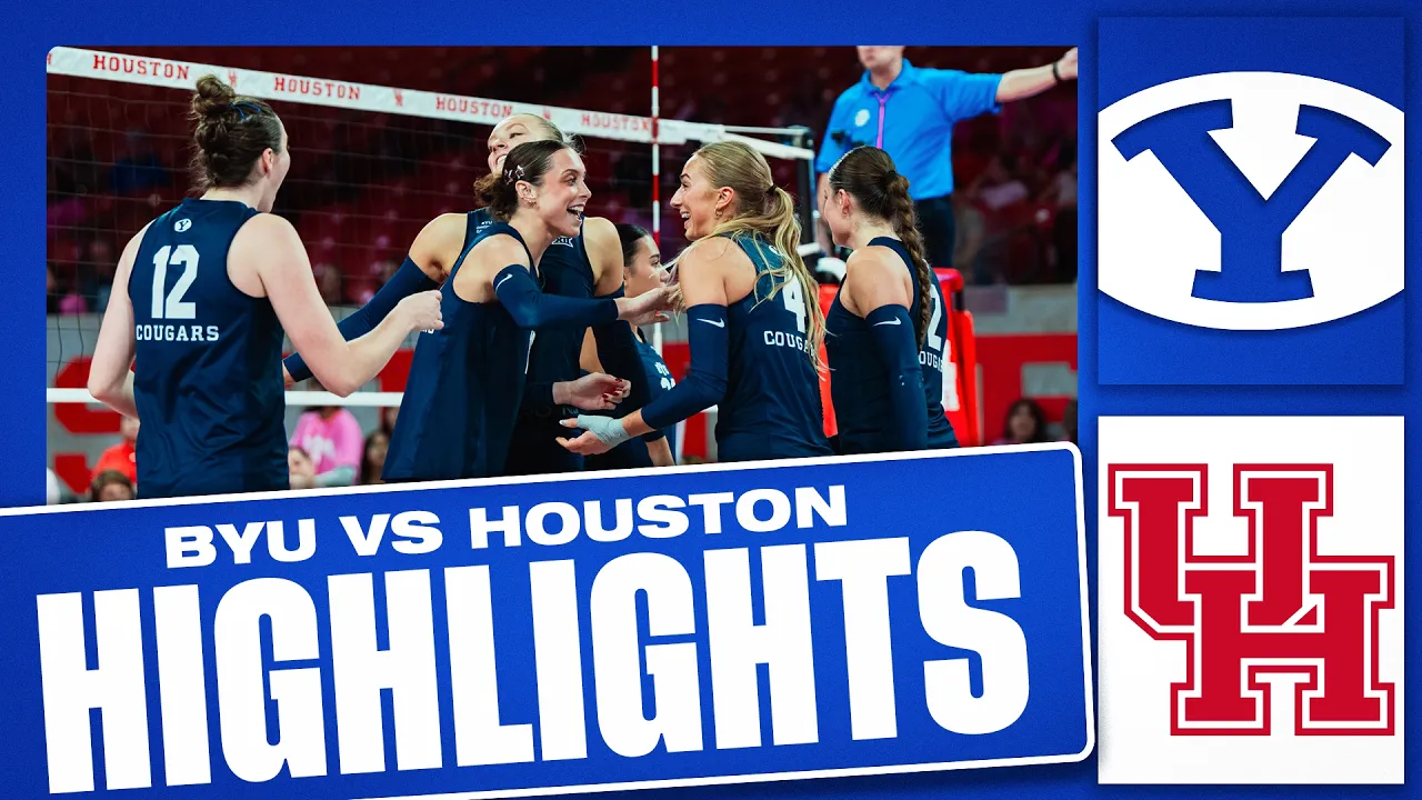 BYU Women's Volleyball vs Houston || Full Game Highlights 2026