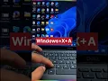 Open windows PowerShell from keyboard shortcut. #techtutorial #techtips